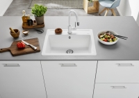 523334-Blanco Silgranit Eviye Legra 6 - Beyaz