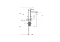 A4255636WTC-Vitra Origin Lavabo Bataryası Mat Siyah