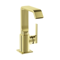 A4261674 - Vitra Suit Lavabo Bataryası Yandan - Soft Altın