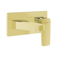 A4273874 - Artema Root Square Ankastre Lavabo Bataryası Sıva Üstü - Soft Altın