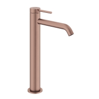 A4353424 - Artema Minimax Round Çanak Lavabo Bataryası, Fırçalı Bakır