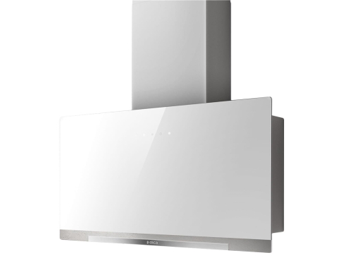 Elica Aplomb WH/A/60 - White Glass - Head Free