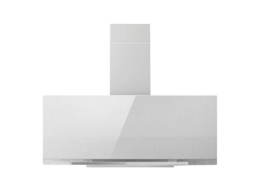 Elica Aplomb WH/A/90 - White Glass - Head Free