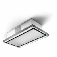 Elica PRF0141953 Cloud Seven IX/F/90 - Stainless Steel + White Glass - Ceiling