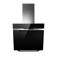 Elica PRF0147731 Majestic No Drip BL/A/60 - Black Glass + Stainless Steel - Head Free