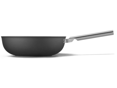 Smeg Cookware 50-S Style Siyah WOK Tava 30 cm