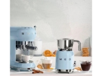 Smeg Pastel Mavi Süt Köpürtme Makinası