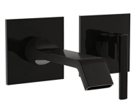 Vitra - Suit Ankastre Lavabo Bataryası Sıva Üstü - Mat Siyah