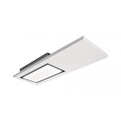 Elica PRF0167049 Lullaby @ WH Wood F/120 - White Laquered Wood + Stainless Steel - Ceiling