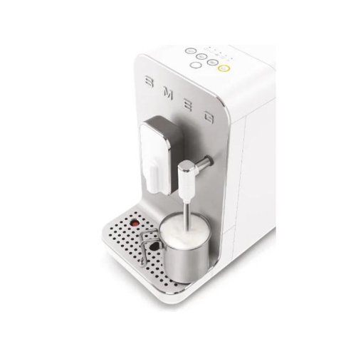 Smeg 50-S Style BCC02 Espresso Otomatik Kahve Makinesi Mat Beyaz
