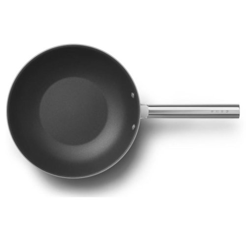 Smeg Cookware 50-S Style Kırmızı WOK Tava 30 cm
