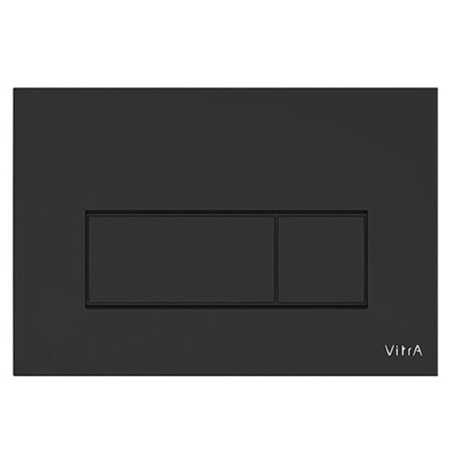 740-2311-Vitra Root Square Kumanda Paneli, Mat Siyah